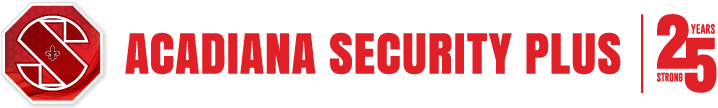 Acadiana Security Plus Logo
