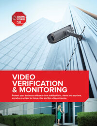 Commercial Cameras Video Verification and Monitoring Sales Sheet